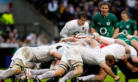 England and Ireland rugby teams