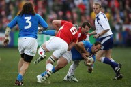 There goes that Dan Lydiate, knocking down talisman after talisman with textbook tackles. This time it's Italian superhero Parisse ...