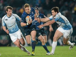 Ian Madigan played out an absolute whopper of a season in 2012-13, playing in 32 games for Leinster [25+7], bagging 9 tries and picking up a bagful of personal awards – Leinster Players' Player of the Season, the Pro12 Golden Boot award and the outhalf jersey on the league's Dream Team selection. 